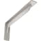 Ekena Millwork Embrey Steel Bracket, Stainless Steel 2"W x 16"D x 6 1/2"H BKTM02X16X06EBSS - alternate 1